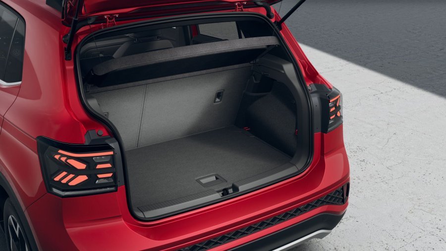 Volkswagen T-Cross, T-Cross R-Line People1.5 TSI 110 kW 7DSG, barva červená