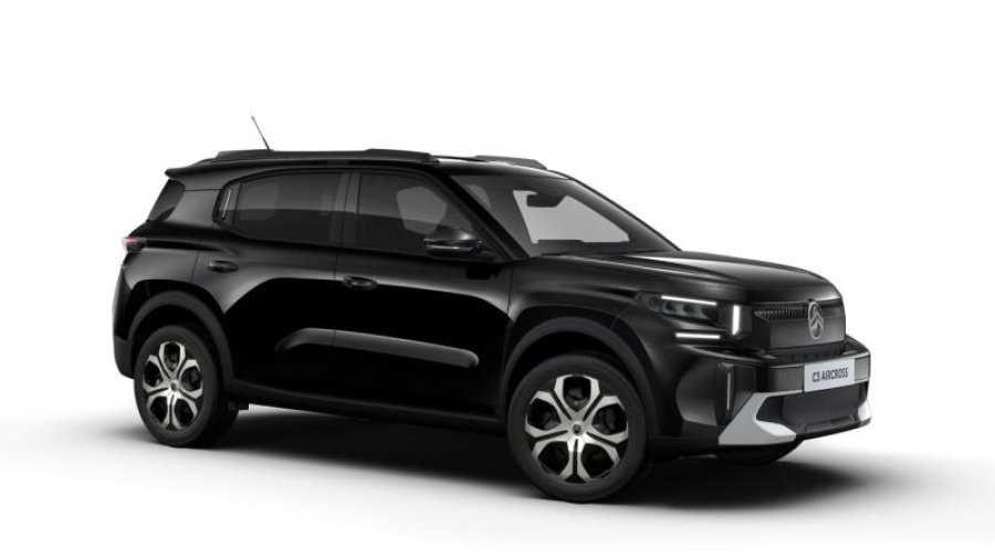 Citroën C3 Aircross, PLUS Turbo 100 MAN6, barva černá