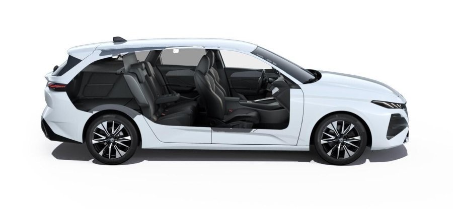 Peugeot 308, Peugeot 308 SW ALLURE Hybrid 145 e-DCS6, barva bílá