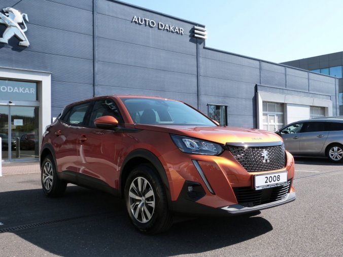 Peugeot 2008, ACTIVE 1.2 PureTech 100 S&S MAN6, barva oranžová