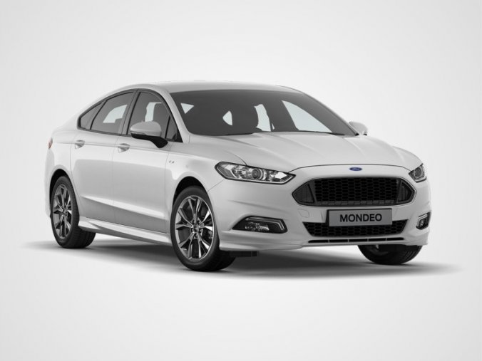 Ford Mondeo, MONDEO 5D, ST-LINE, 2.0 ECOBLUE 190 K, 8ST AUT, AW, barva bílá