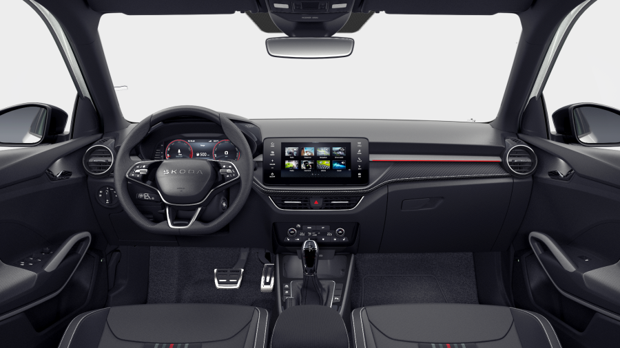 Škoda Fabia, 1,5 TSI 130 kW 7° automatická DSG, barva bílá