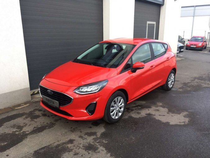 Ford Fiesta, Trend Edition, 5dveřová, 1.0 EcoBoost 74 kW/100 k, 6st. manuální, barva červená