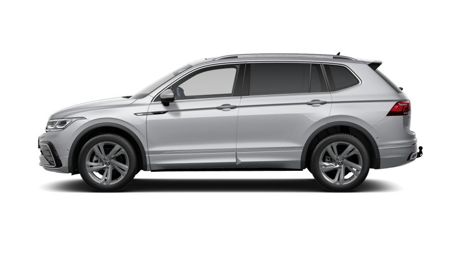 Volkswagen Tiguan Allspace, Allspace R-Line 2,0 TDI 147 kW 4M 7DSG, barva stříbrná