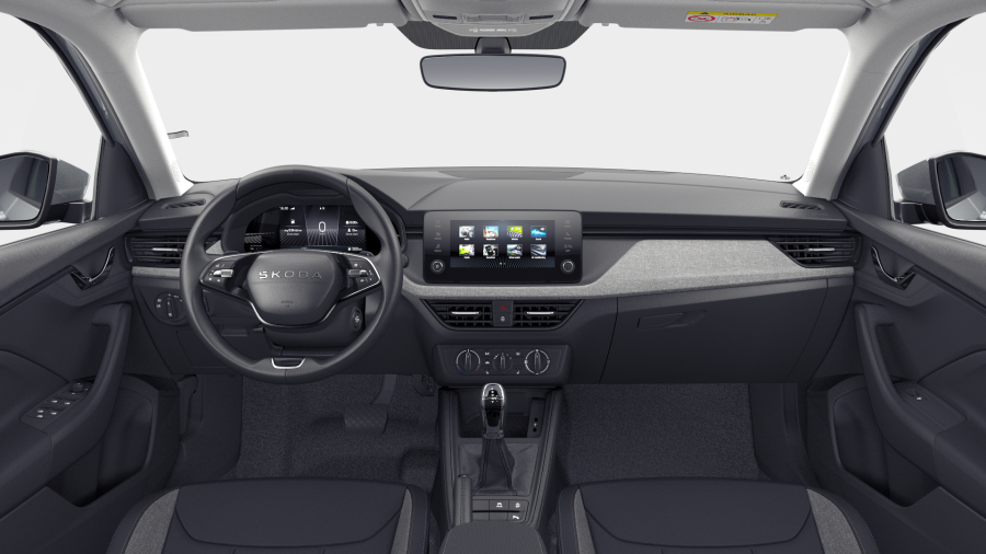 Škoda Scala, 1,0 TSI 85 kW 7° automatická DSG, barva stříbrná