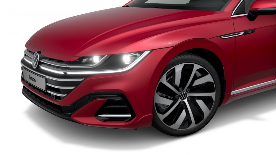 Volkswagen Arteon, Arteon R-Line 2,0 TSI 7DSG, barva červená