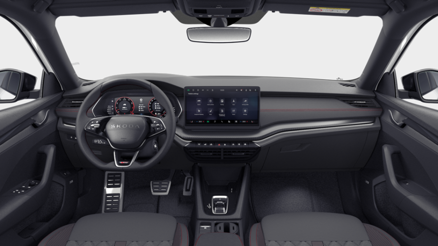 Škoda Octavia, 2,0 TSI 195 kW 7° automatická DSG, barva bílá