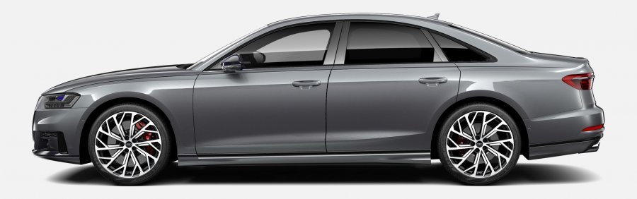 Audi A8, S8 TFSI 420 kW quattro, barva šedá