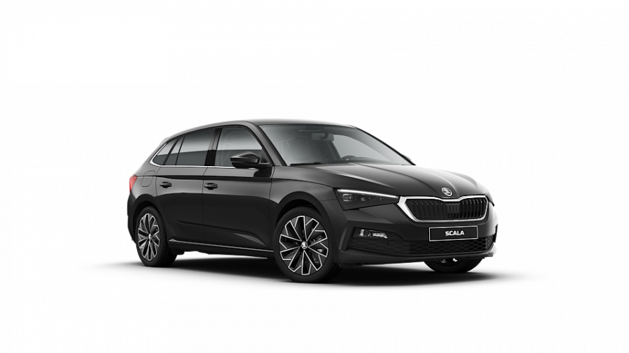 Škoda Scala, 1,0 TSI 81 KW 6-stup. mech., barva černá