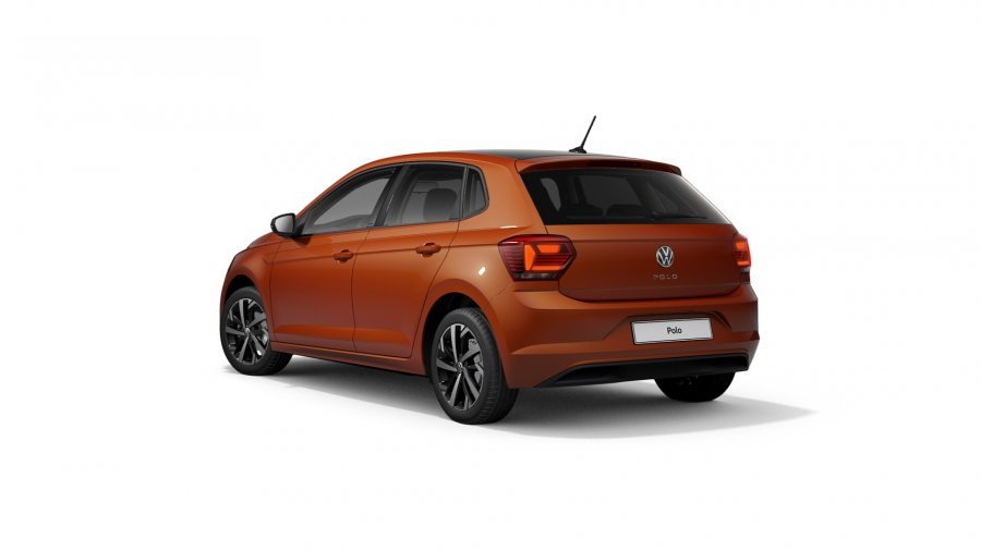 Volkswagen Polo, Polo Maraton Ed. 1,0 TSI 7DSG, barva oranžová