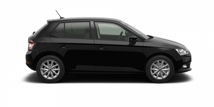 Škoda Fabia, 1,0 TSI 70 kW 5-stup. mech., barva černá