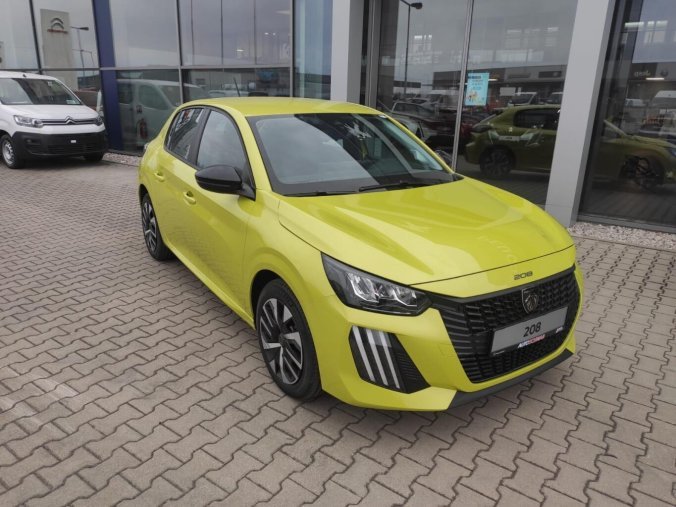 Peugeot 208, Peugeot 208 STYLE 1.2 TURBO 100k MAN6, barva žlutá