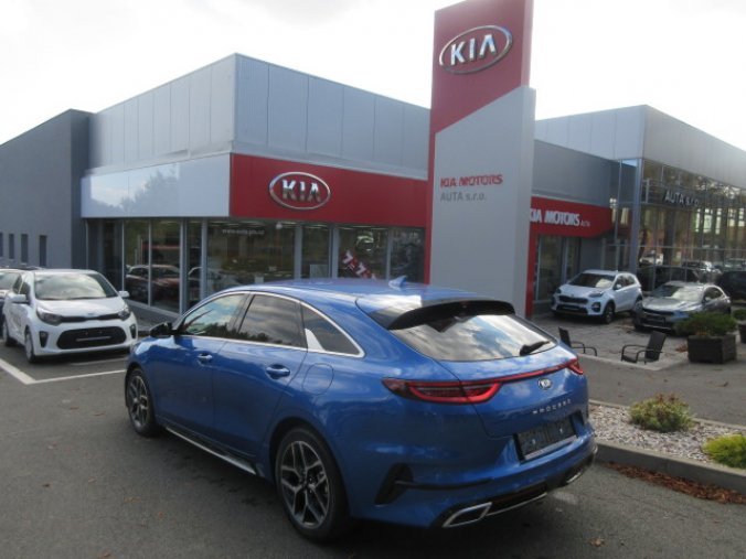 Kia ProCeed, 1.4 T-GDi 7DCT, barva modrá