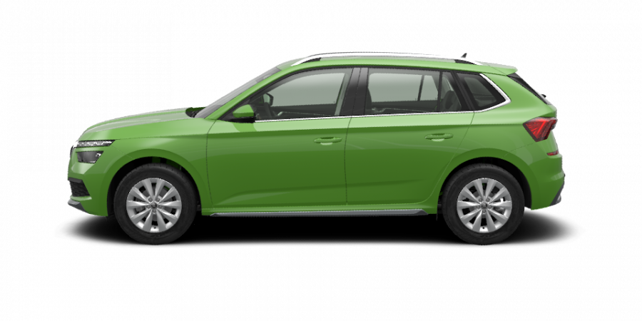 Škoda Kamiq, 1,0 TSI 85 kW 6-stup. mech., barva zelená