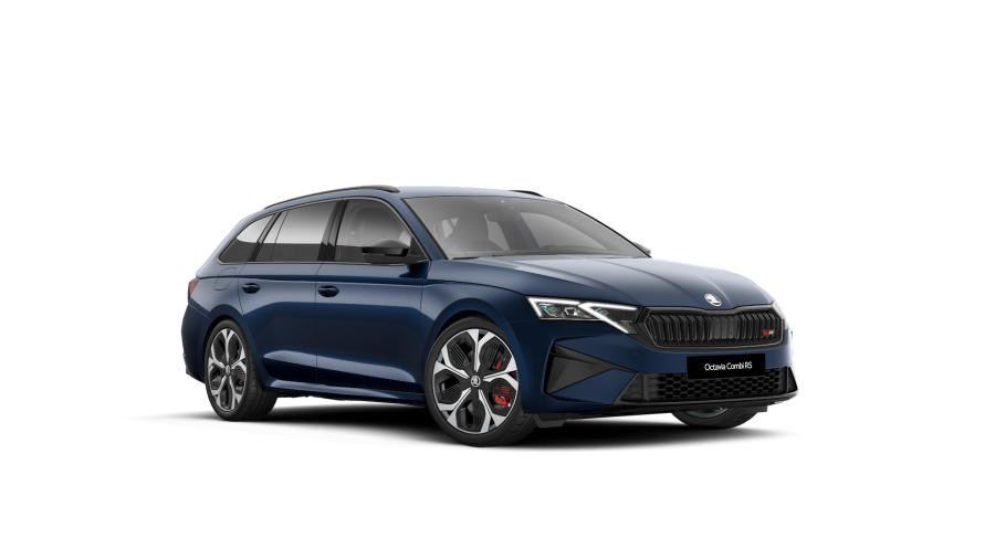 Škoda Octavia, 2,0 TSI 195 kW 7° automatická DSG, barva modrá