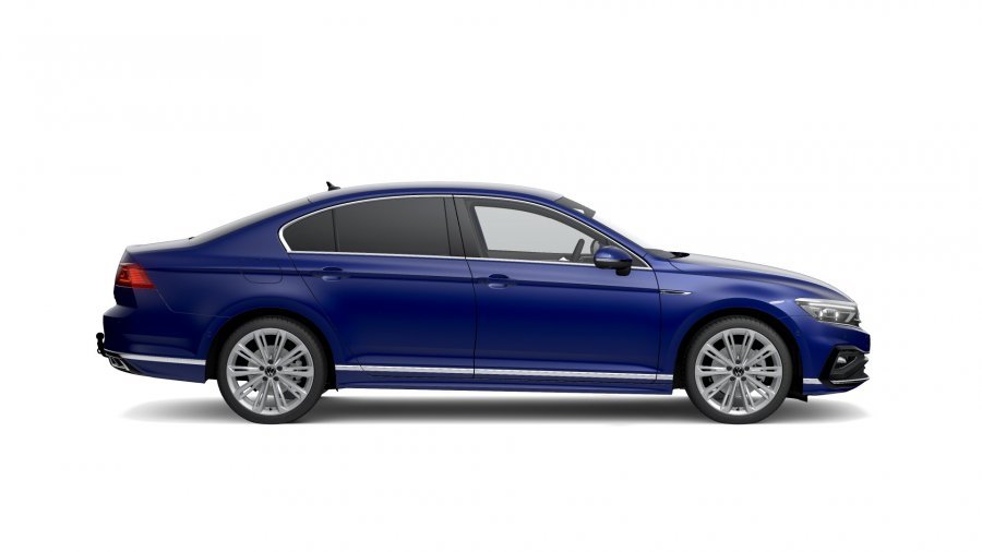 Volkswagen Passat, Passat R-Line 2.0 TDI 4MOT 7DSG, barva modrá