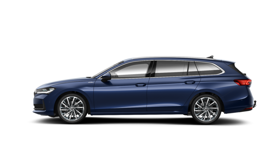 Škoda Superb, 2,0 TDI 110 kW 7° automatická DSG, barva modrá