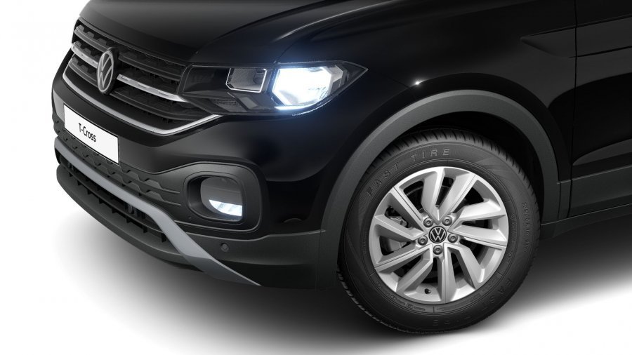 Volkswagen T-Cross, T-Cross Life 1,0 TSI 70 kW 5G, barva černá