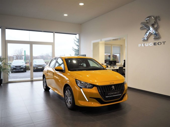 Peugeot 208, ACTIVE 1.2 PureTech 100k MAN6, barva žlutá