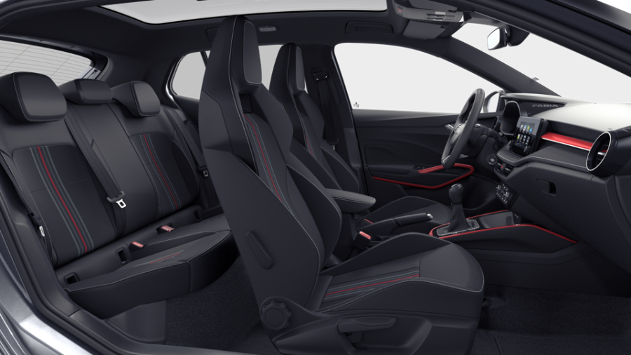 Škoda Fabia, 1,0 TSI 85 kW 6-stup. mech., barva šedá