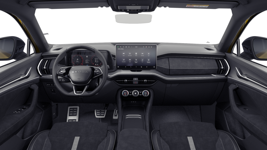 Škoda Kodiaq, 2,0 TDI 142 kW 7° automatická DSG 4x4, barva zlatá