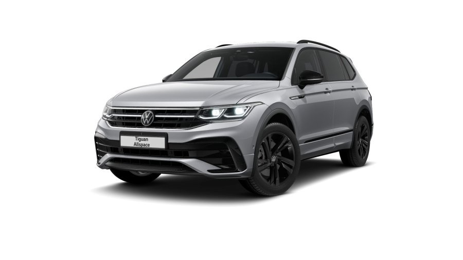 Volkswagen Tiguan Allspace, Allspace R-Line 2,0 TDI 147 kW 4M 7DSG, barva stříbrná