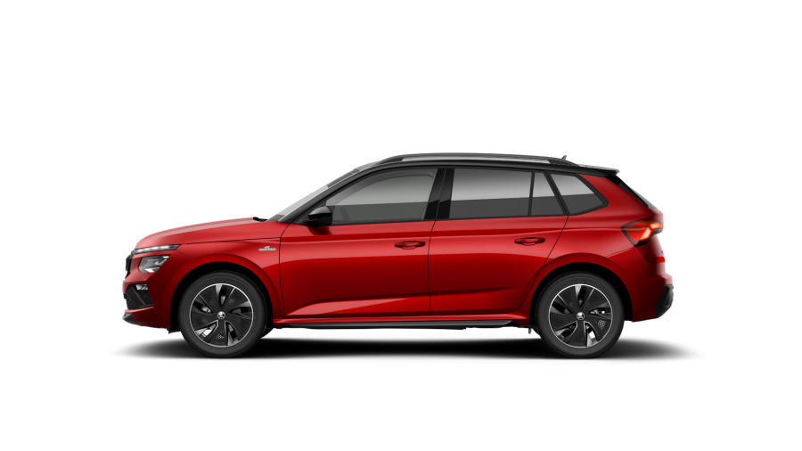 Škoda Kamiq, 1,0 TSI 85 kW 7° automatická DSG, barva červená