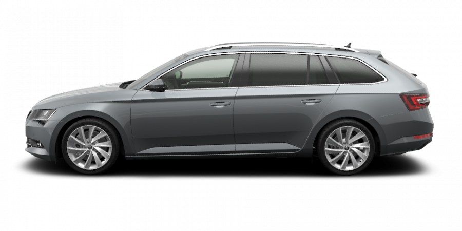 Škoda Superb, 2,0 TDI 110 kW 6-stup. mech., barva šedá