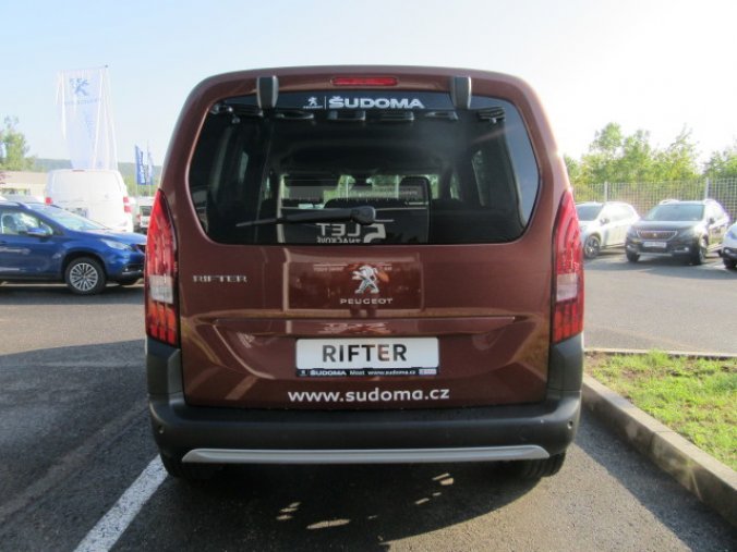 Peugeot Rifter, ALLURE 1.5 BlueHDi 100k MAN5, barva oranžová