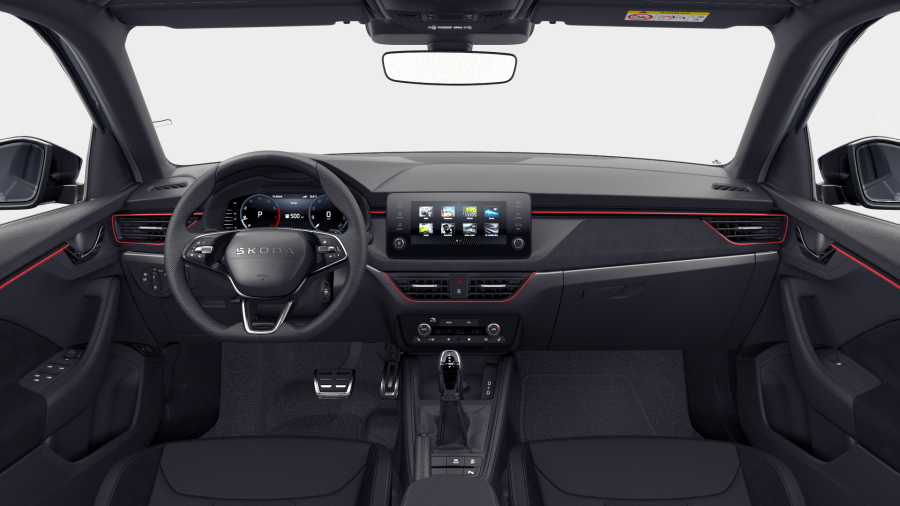 Škoda Scala, 1,5 TSI 110 kW 7° automatická DSG, barva šedá