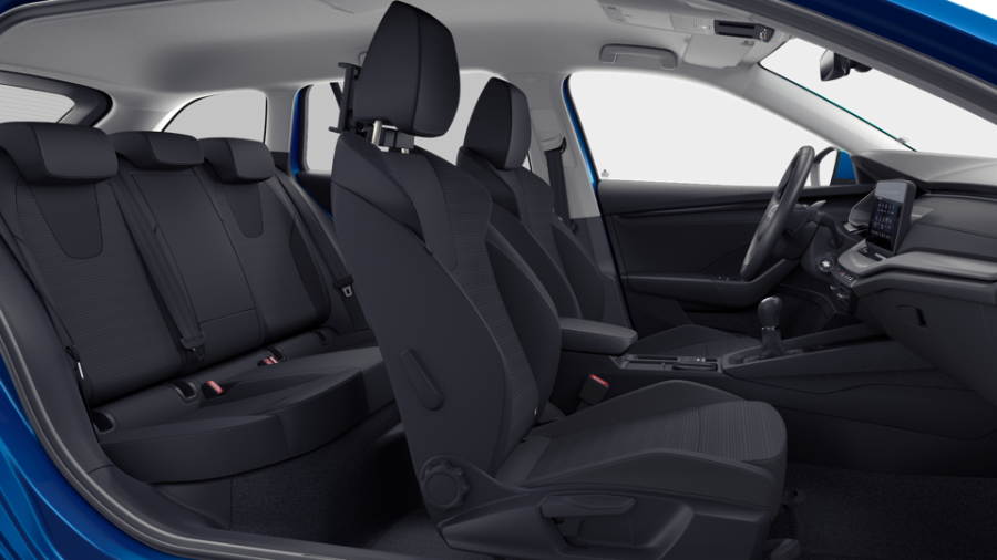 Škoda Octavia, 1,5 TSI 110 kW 6° manuální, barva modrá
