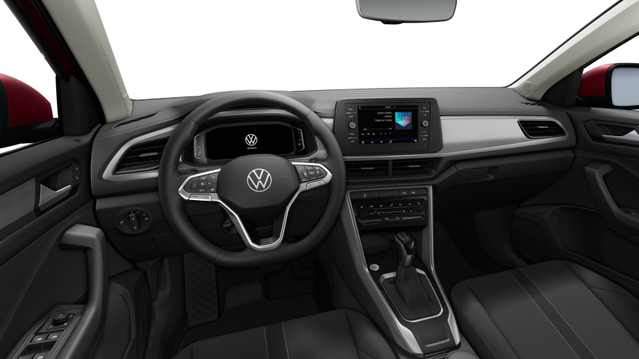 Volkswagen T-Roc, T-Roc Love 1,5 TSI 110 kW 7DSG, barva červená