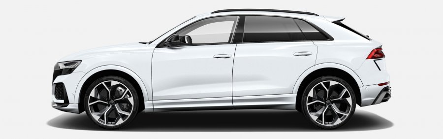 Audi Q8, RS Q8 TFSI 441 kW quattro, barva bílá