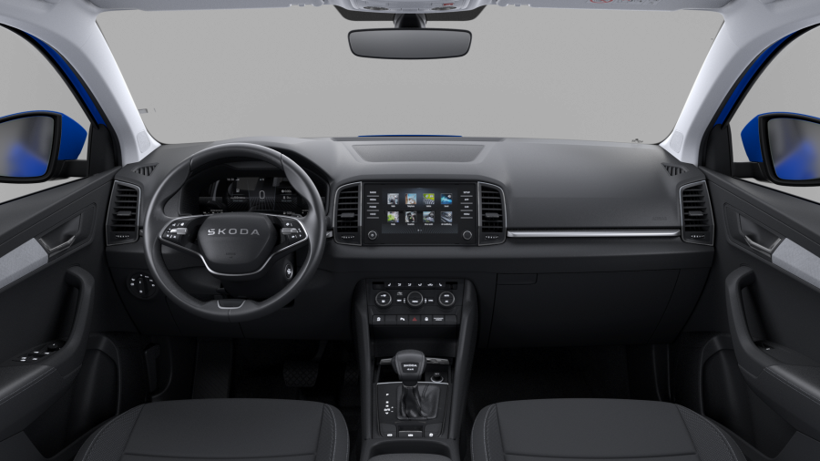 Škoda Karoq, 2,0 TDI 110 kW 7-stup. automat. 4x4, barva modrá