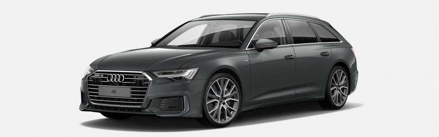 Audi A6 Avant, Avant Design 55 TFSI quattro, barva šedá