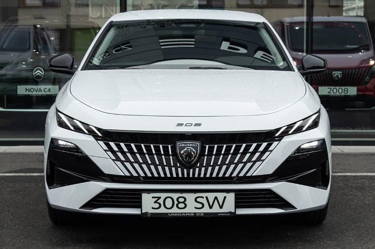 Peugeot 308, Peugeot 308 1,2 SW ALLURE Hybrid 145 e-DCS, barva bílá