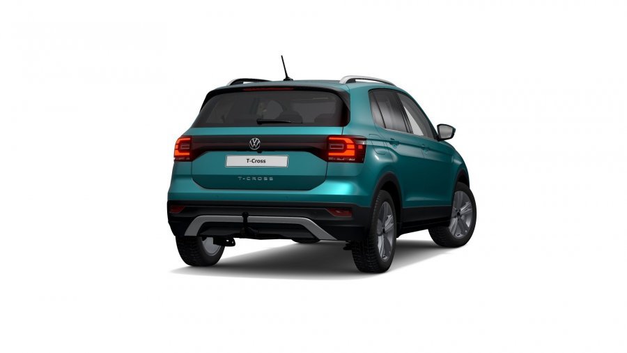 Volkswagen T-Cross, T-Cross Style 1,5 TSI 110 kW 7DSG, barva tyrkysová