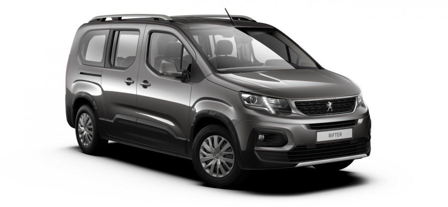 Peugeot Rifter, LONG ALLURE 1.2 PureTech 130k S&S EAT8, barva šedá