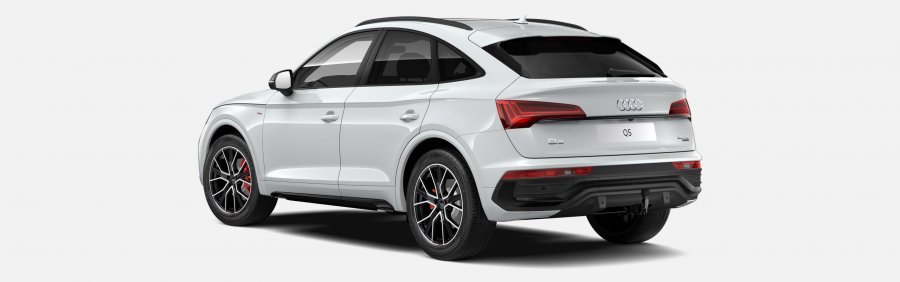 Audi Q5 Sportsback, Q5 SB S line 40 TDI 150kW quattro, barva bílá