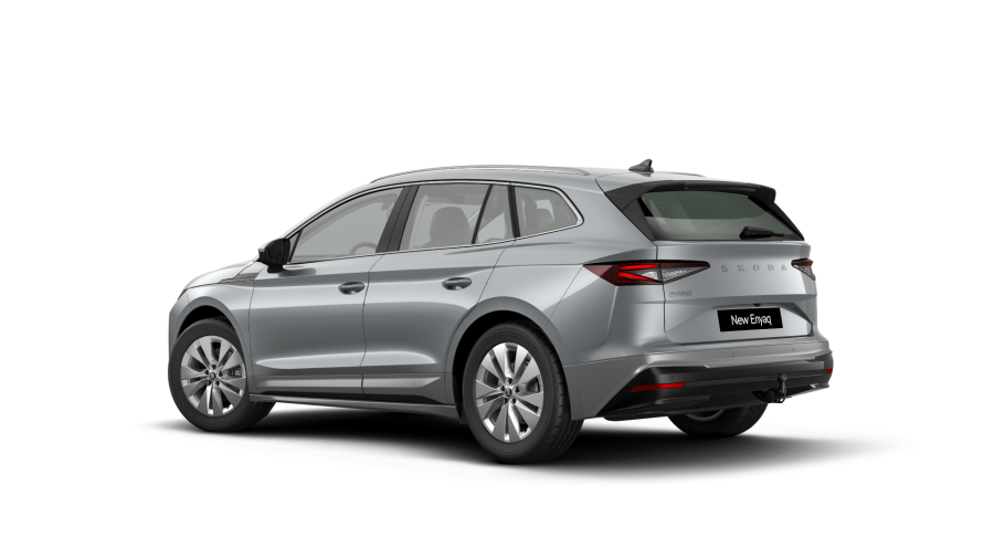 Škoda Enyaq iV, 63 kWh 150 kW 1° automatická, barva stříbrná