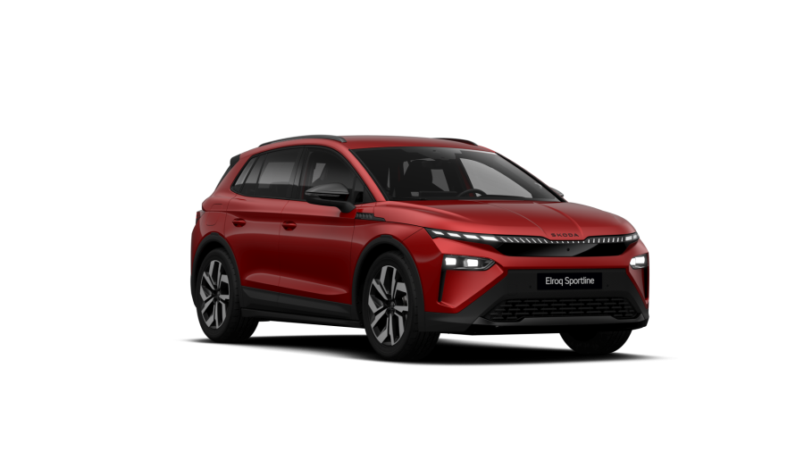 Škoda Elroq, 82 kWh 220 kW 1° převodovka 4x4, barva červená
