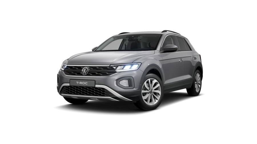 Volkswagen T-Roc, T-Roc People 1,0 TSI 85 kW 6G, barva šedá
