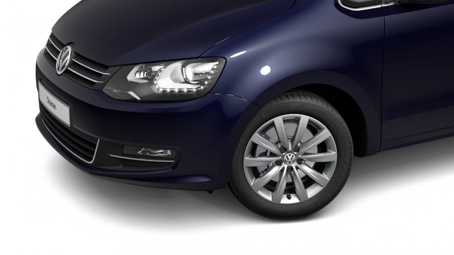 Volkswagen Sharan, Sharan Highline 1,4 TSI 6DSG, barva modrá