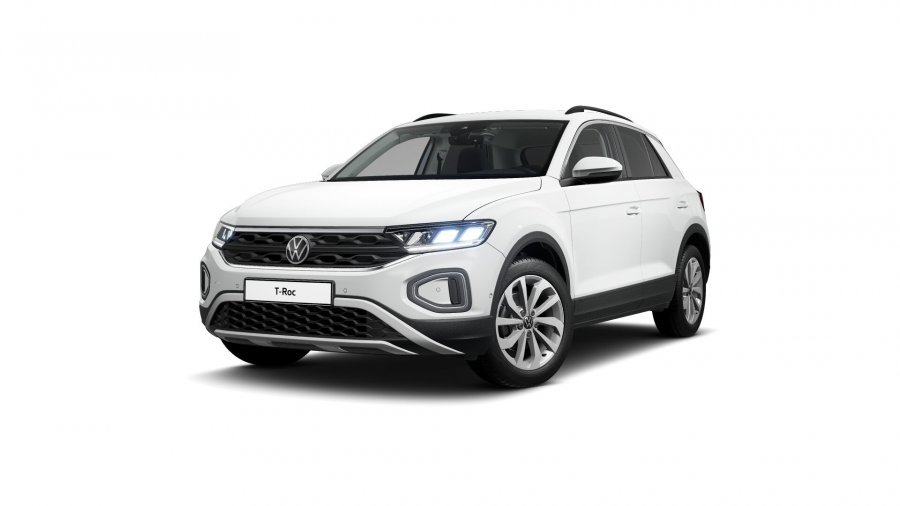 Volkswagen T-Roc, T-Roc Life 1,5 TSI 110 kW 6G, barva bílá