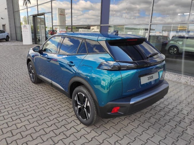 Peugeot 2008, Peugeot 2008 ALLURE 1.2 TURBO 100k 2xkamera, barva modrá