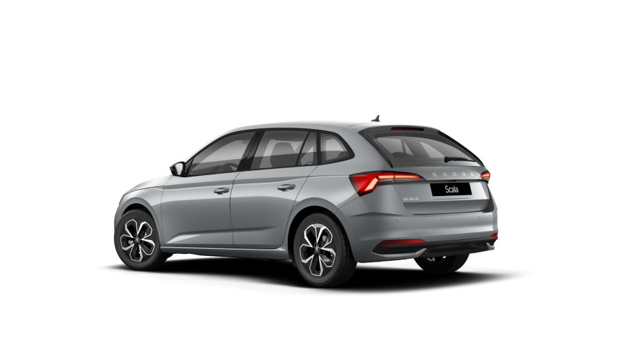 Škoda Scala, 1,0 TSI 85 kW 6° manuální, barva stříbrná