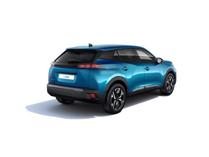 Peugeot 2008, Peugeot 2008 ALLURE Elektromotor 115 kW / 156 k (Baterie 54 kWh), barva modrá