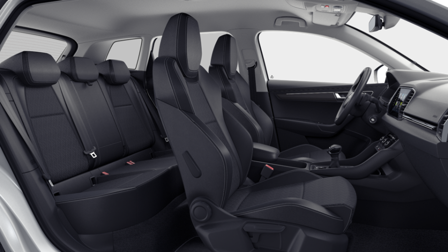 Škoda Karoq, 1,5 TSI 110 kW 7° automatická DSG, barva bílá