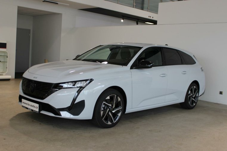 Peugeot 308, Peugeot 308 SW ALLURE Hybrid 136 e-DCS, barva bílá