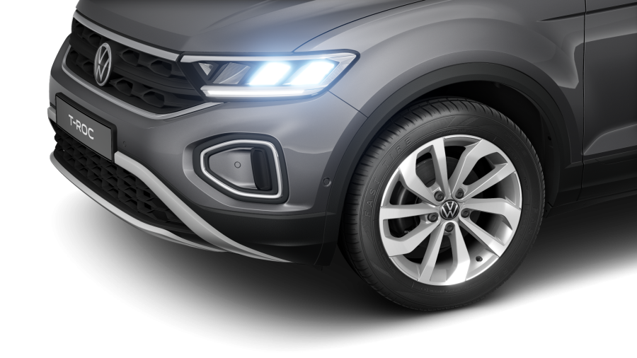 Volkswagen T-Roc, T-Roc People 1,5 TSI 110 kW 7DSG, barva šedá
